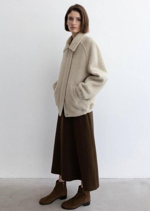 MOIA | Alpaca coat (Oat)