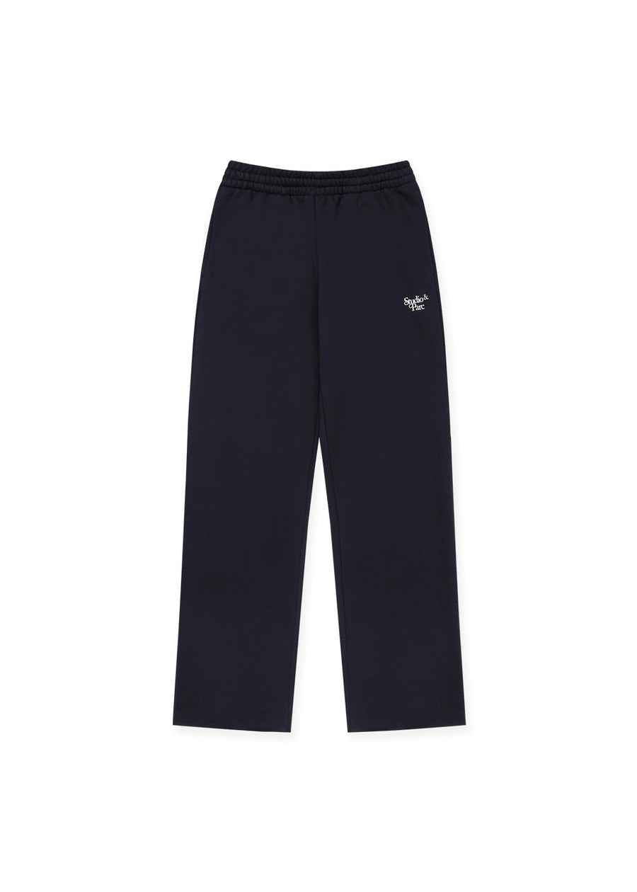 STUDIO & PARC | Straight Sweat Pants Navy