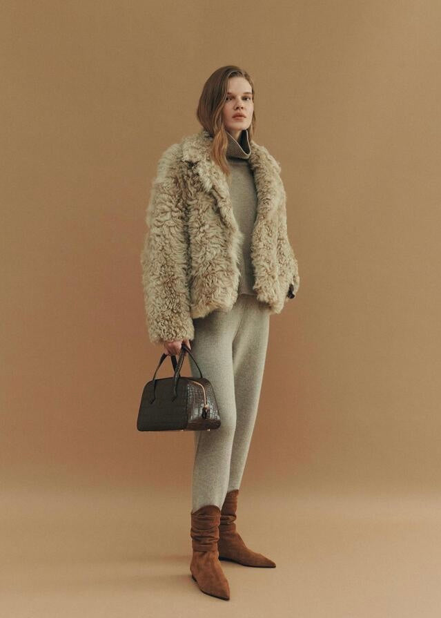 ELBORN | Derby Toscana Fur Jacket (Beige)