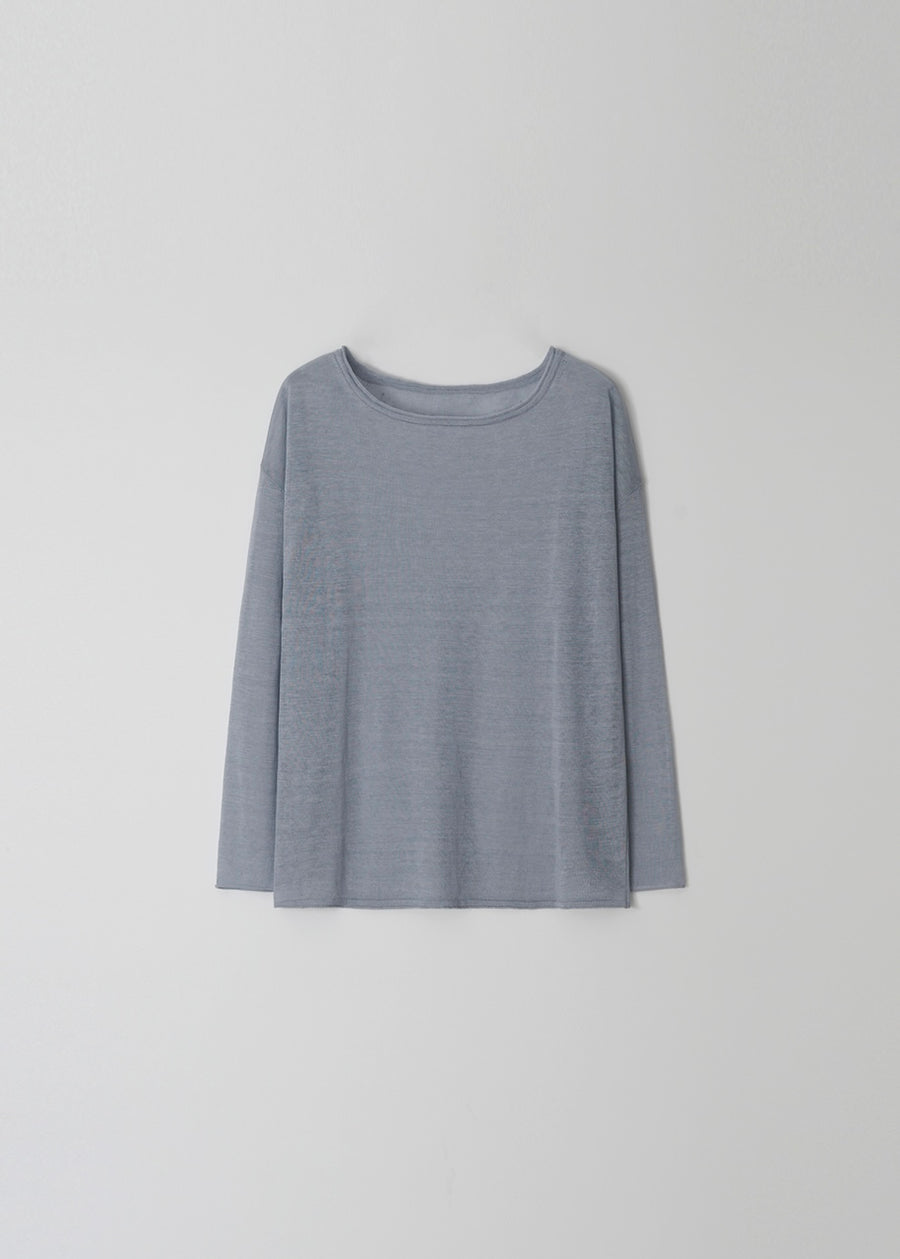 MOIA | Sheer Linen Knit (Sky Blue)