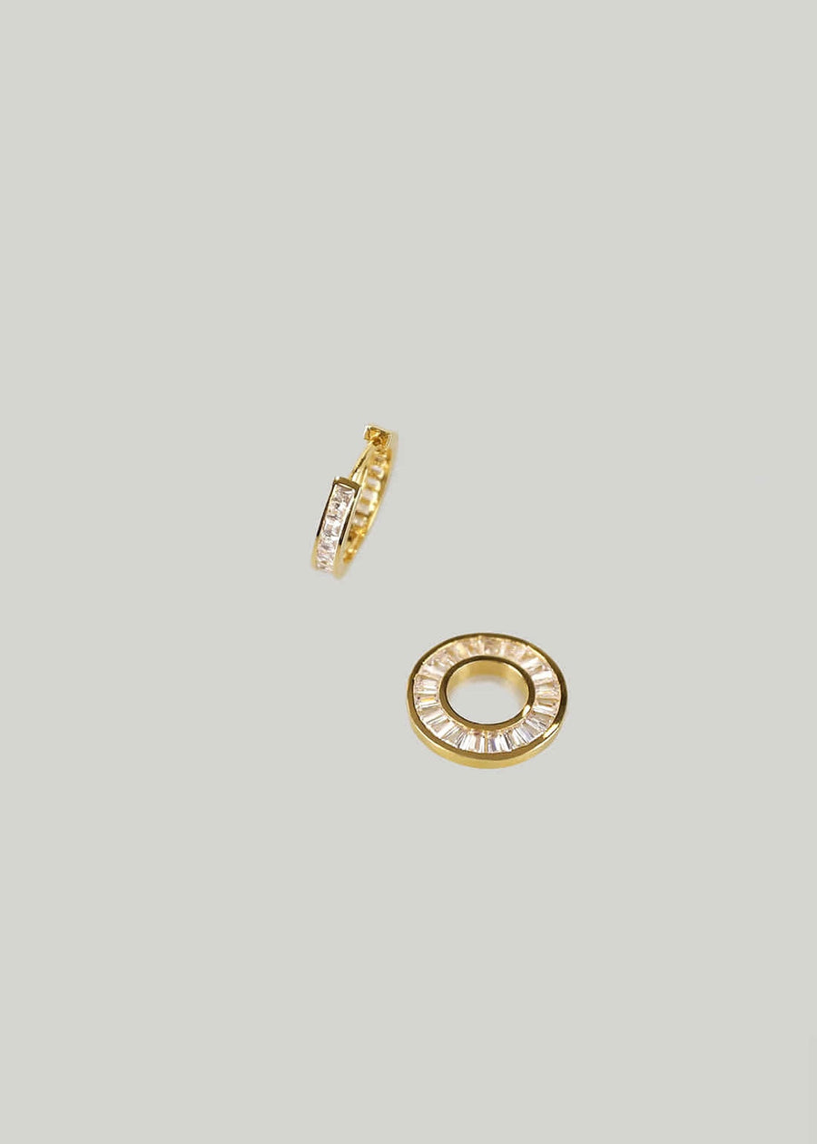 ELBORN | Blow Two-way Hoop Earrings