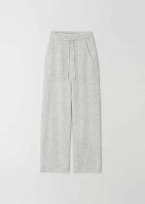 MOIA | Knit pocket pants (Melange gray)