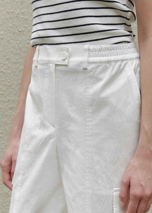 ELBORN | Monty Cargo Pants (Soft White)