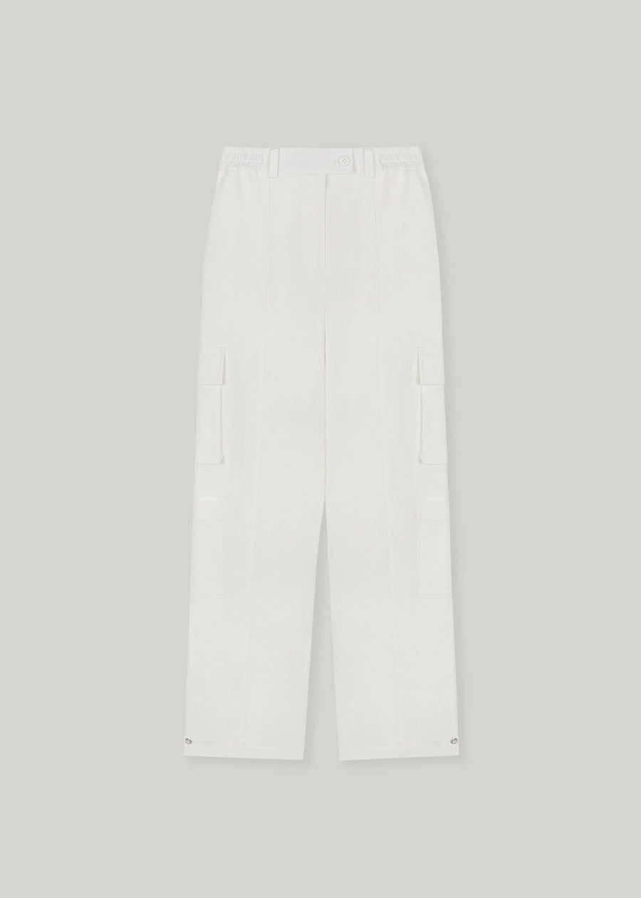 ELBORN | Monty Cargo Pants (Soft White)