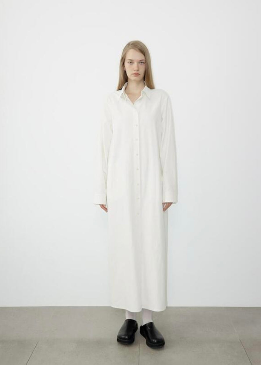 LEHA | Daphne Cotton Maxi Dress (Ivory)