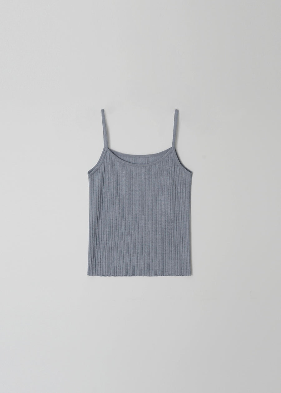 MOIA | Ribbed Sleeveless (Sky Blue)