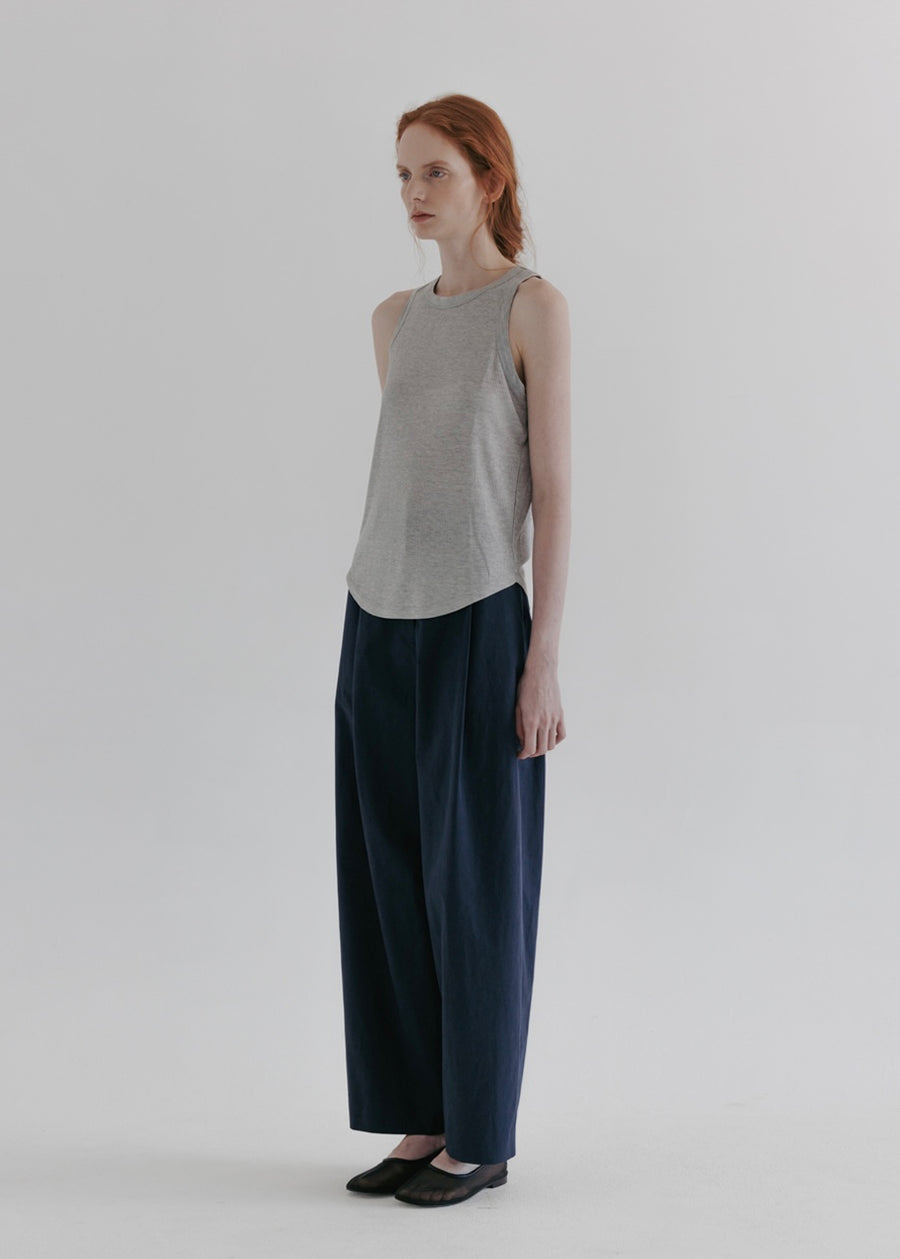 MOIA | Wide Cl Pants (Navy)