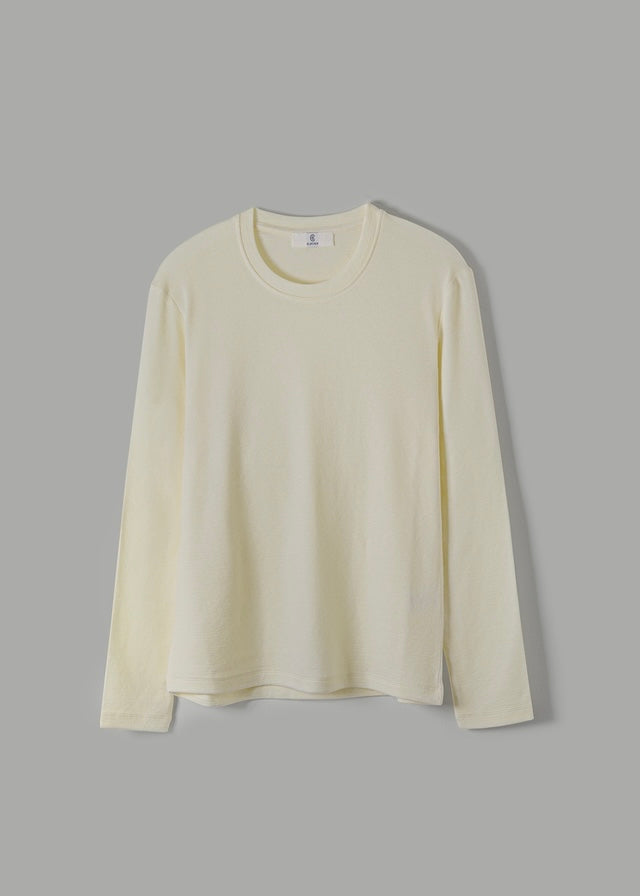 ELBORN | Wool Blended Jersey Top (3 Colors)