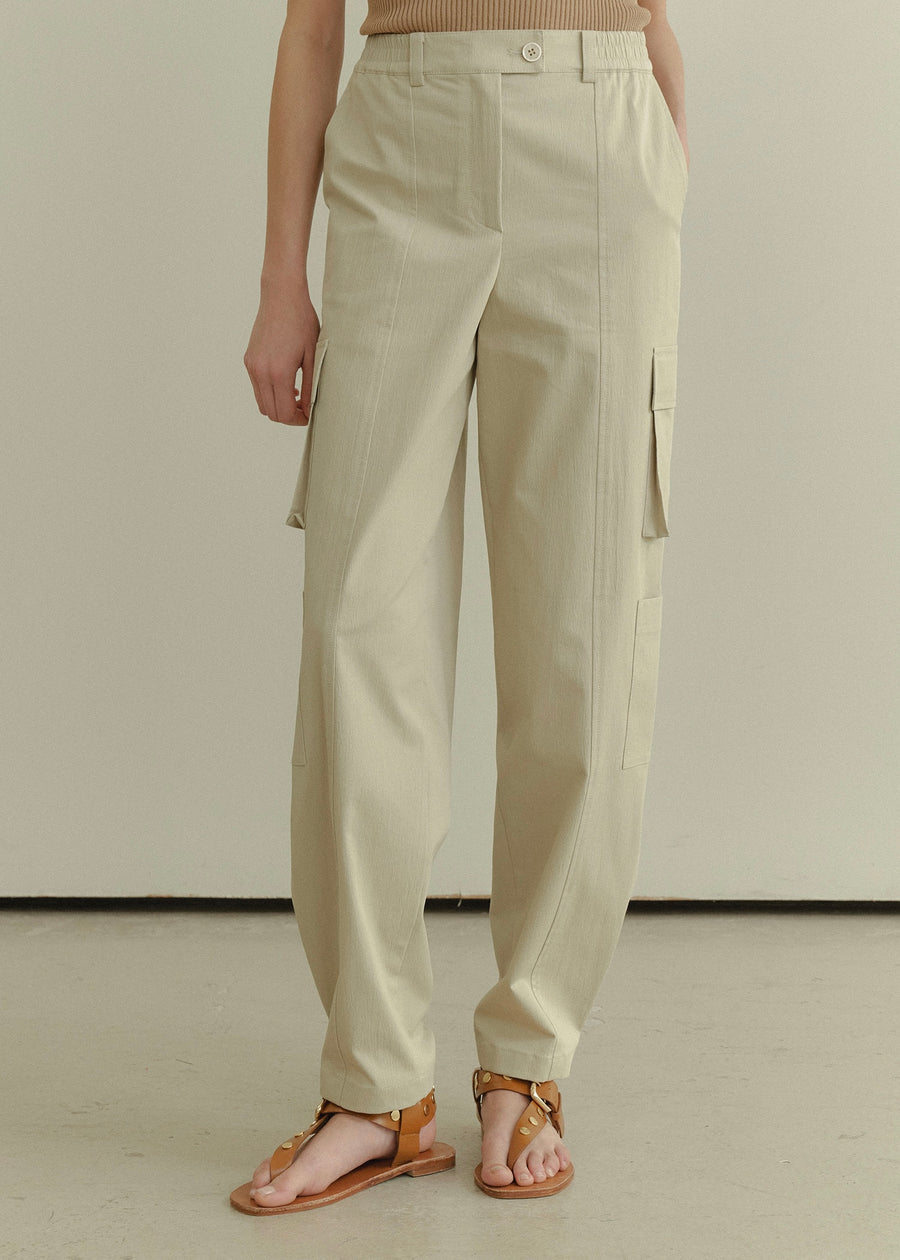 ELBORN | Monty Cargo Pants (Beige)