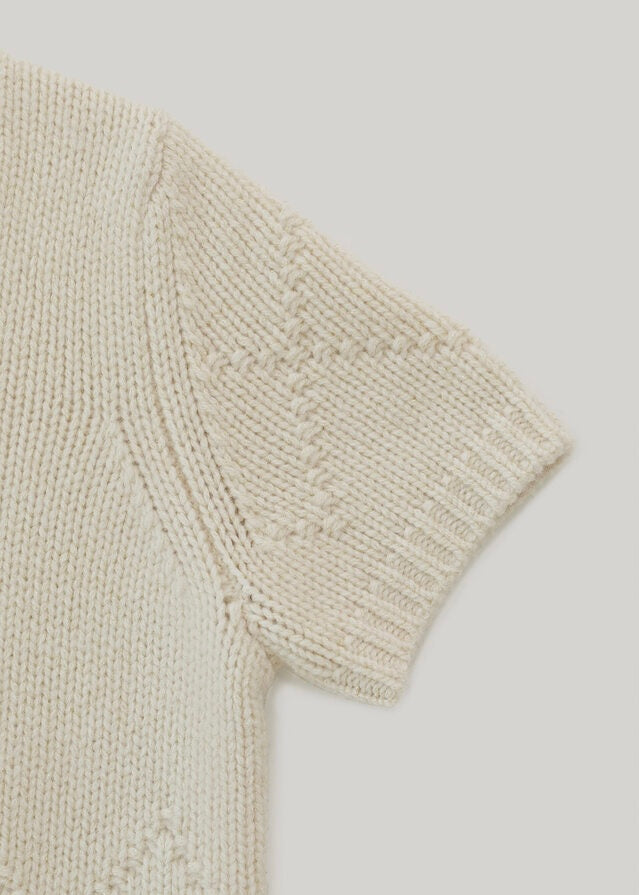 ELBORN | Nina Sparkling Knit Top (Cream)