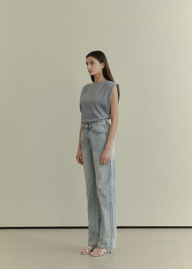 ELBORN | Sierra Straight Denim Pants (Light Blue)