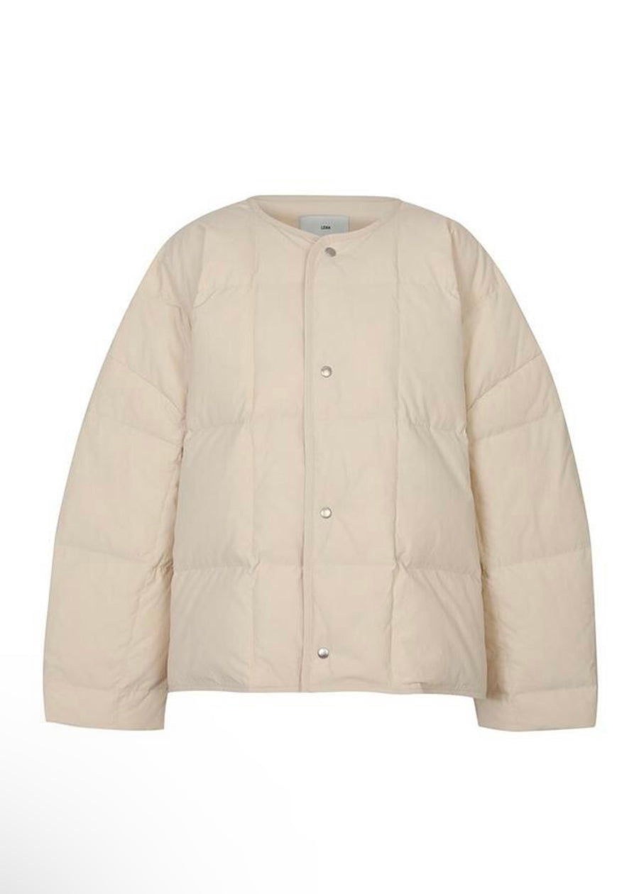 LEHA | Primrose Padding Adding Jacket (Cream, Charcoal)