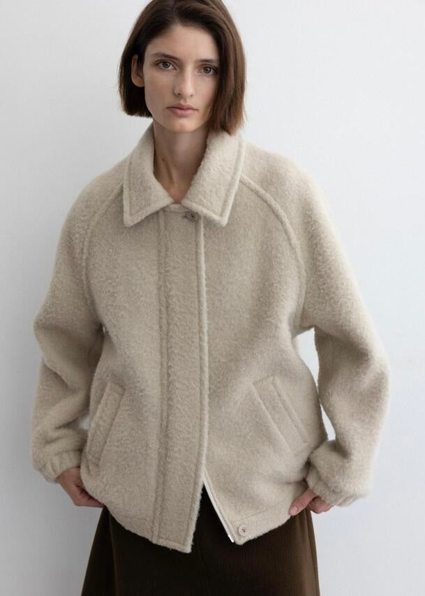 MOIA | Alpaca coat (Oat)