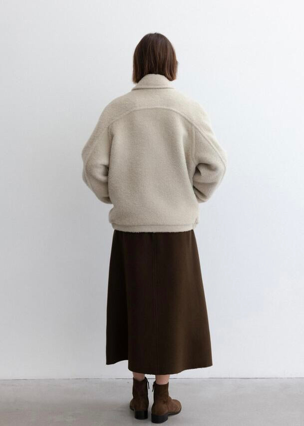 MOIA | Alpaca coat (Oat)