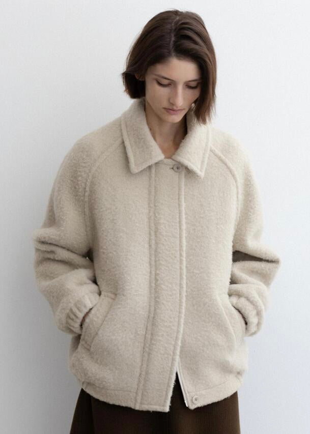 MOIA | Alpaca coat (Oat)