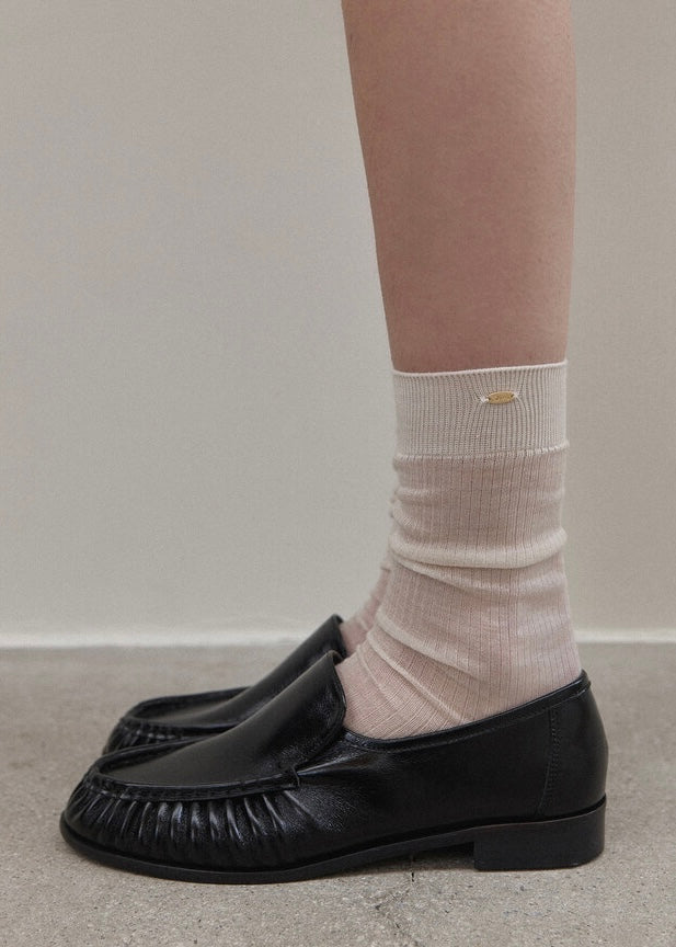 ELBORN | Laurelle Ribbed Socks (3 colors)