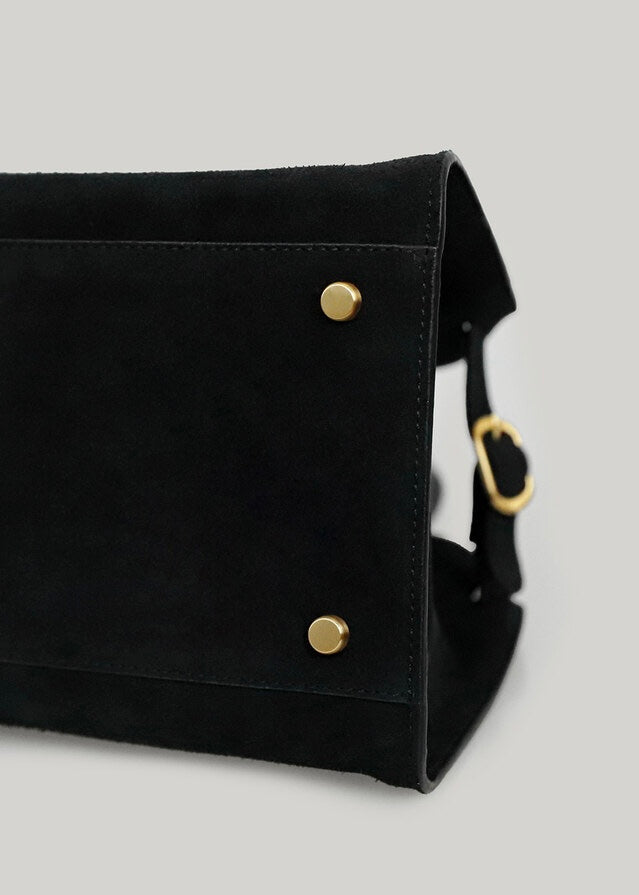 ELBORN | Momet Suede Mini Bag (Black Suede) Expected ship to 1/10/2025