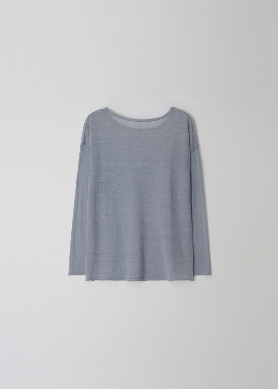 MOIA | Sheer Linen Knit (Sky Blue)