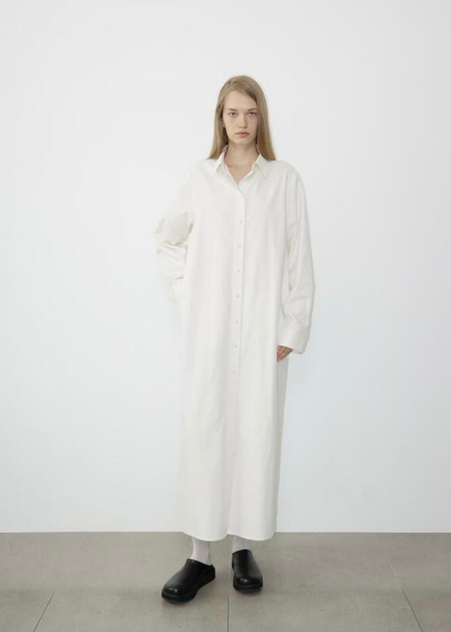 LEHA | Daphne Cotton Maxi Dress (Ivory)