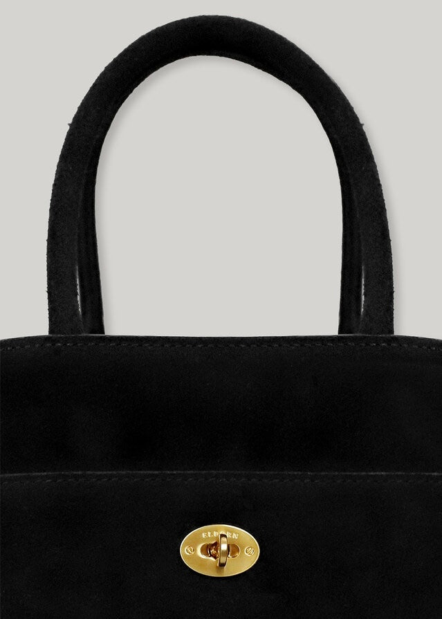 ELBORN | Momet Suede Mini Bag (Black Suede) Expected ship to 1/10/2025