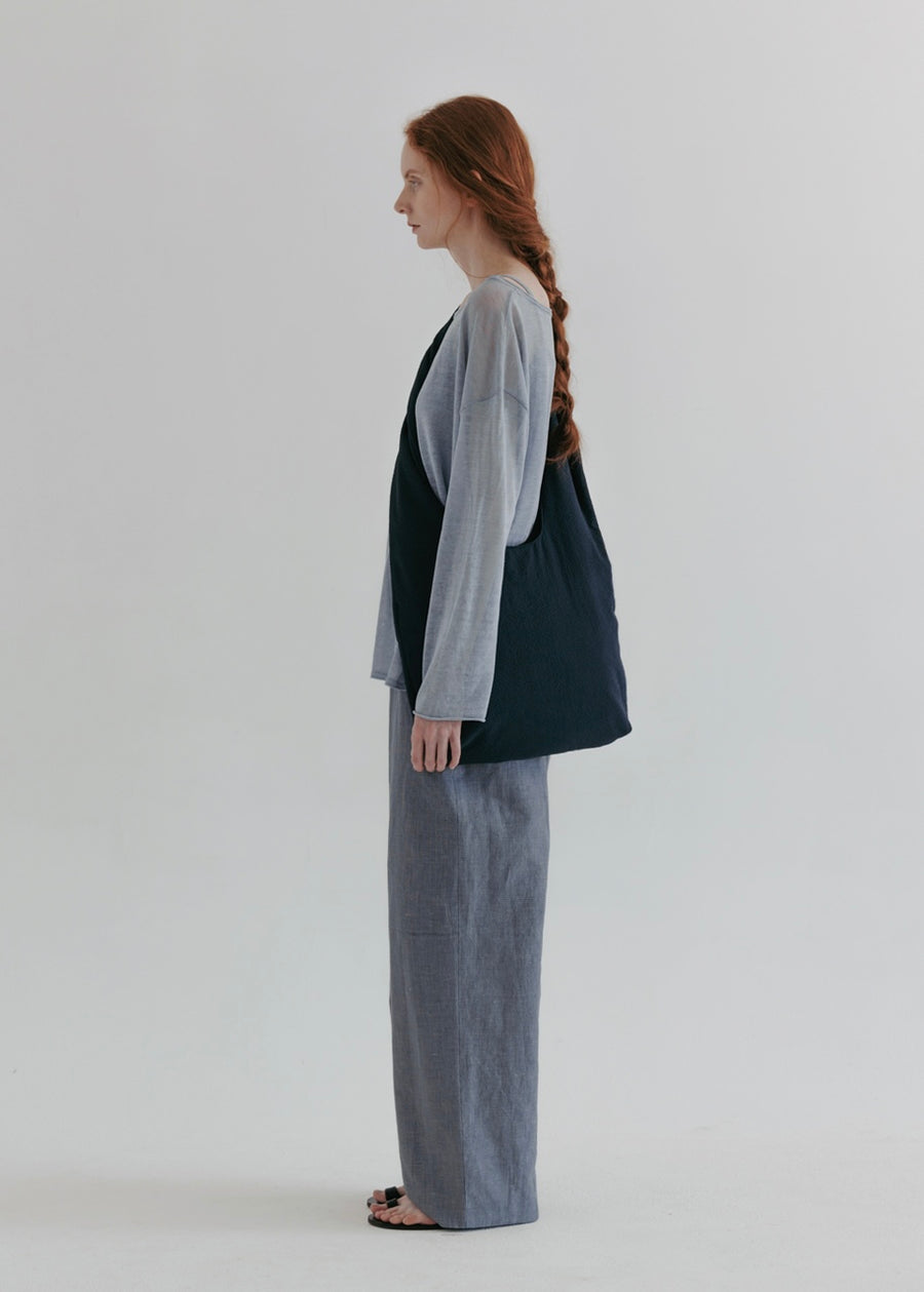 MOIA | Sheer Linen Knit (Sky Blue)