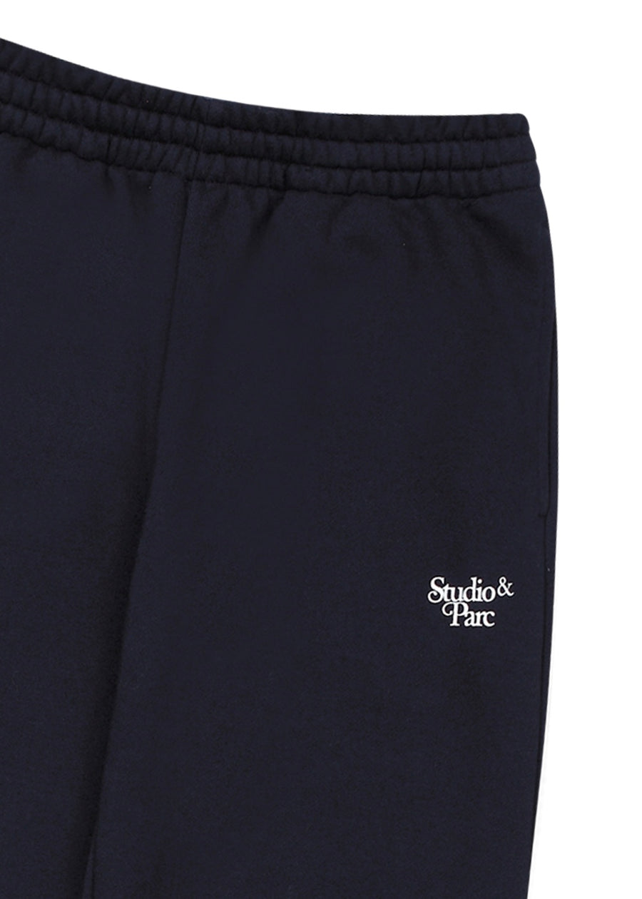 STUDIO & PARC | Straight Sweat Pants Navy