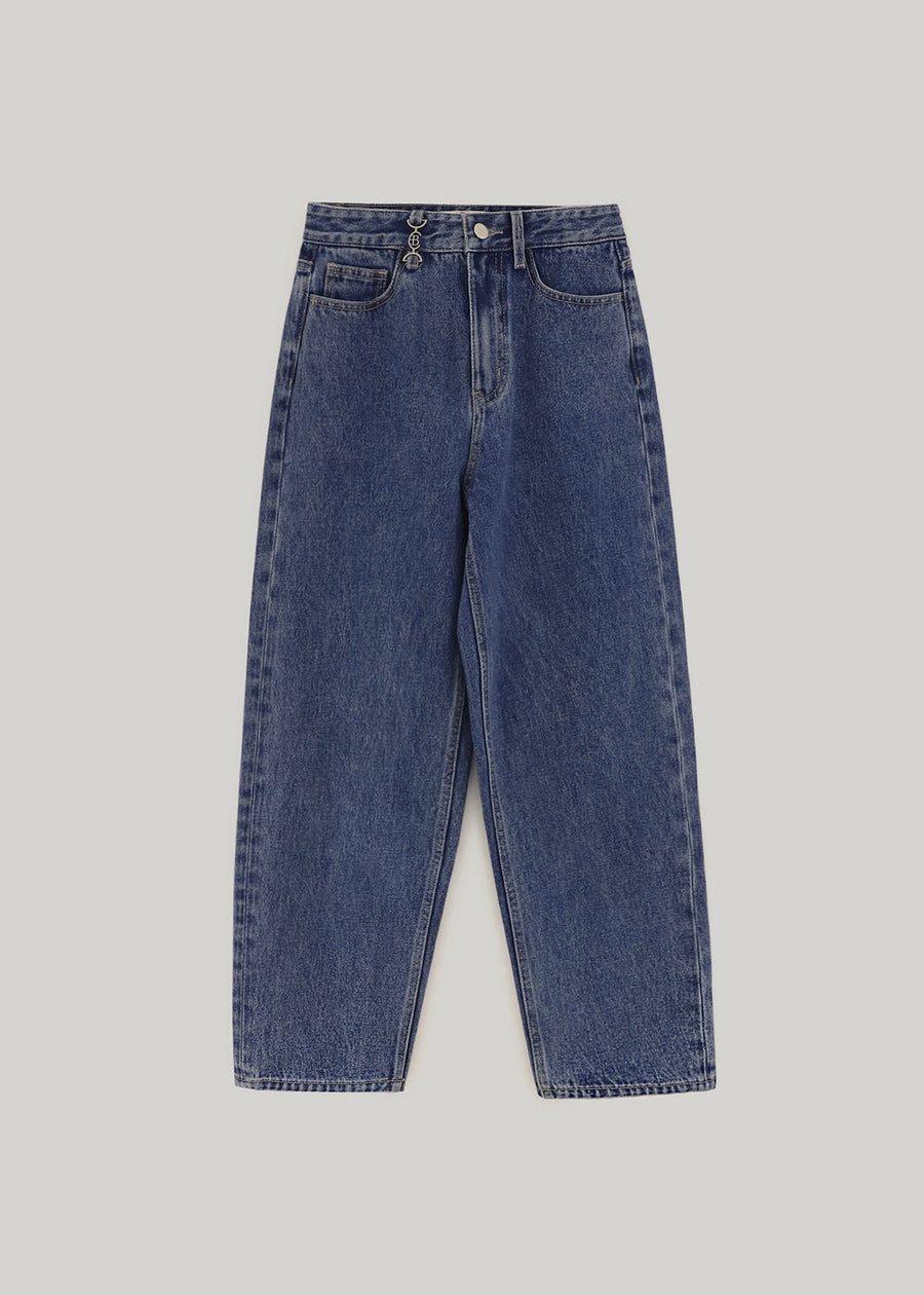 ELBORN | Fatima Ball Denim Pants (Deep Blue)