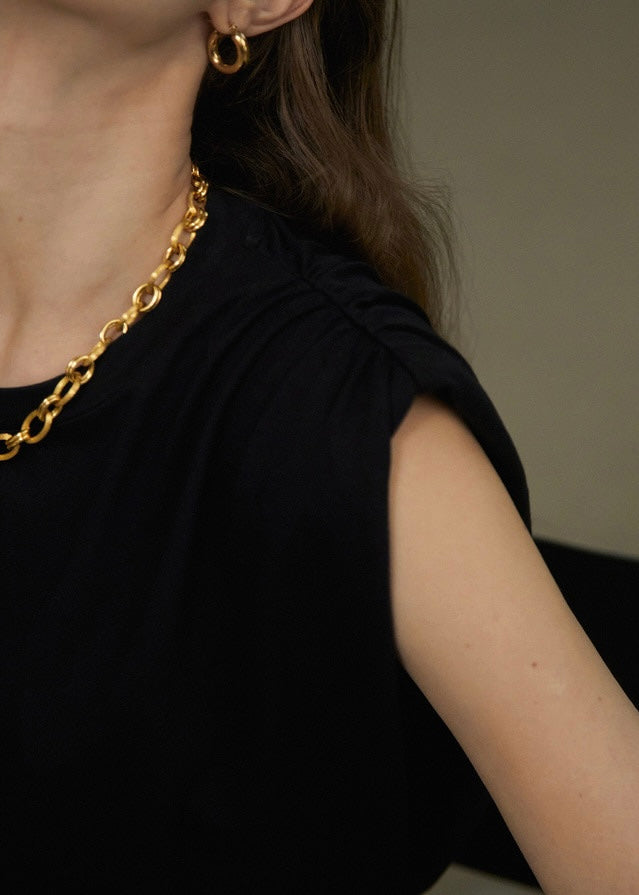 ELBORN |  Trolly Gold-plated Necklace (Gold)