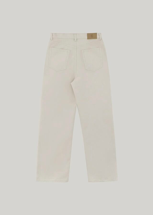 ELBORN | Sierra Straight Denim Pants (Ecru)