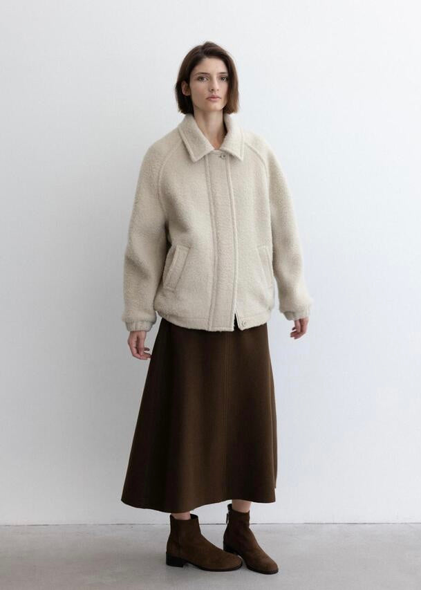 MOIA | Alpaca coat (Oat)