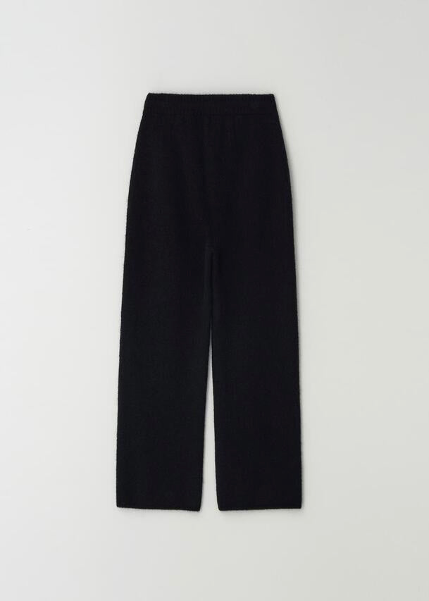 MOIA | Knit pocket pants (Black)