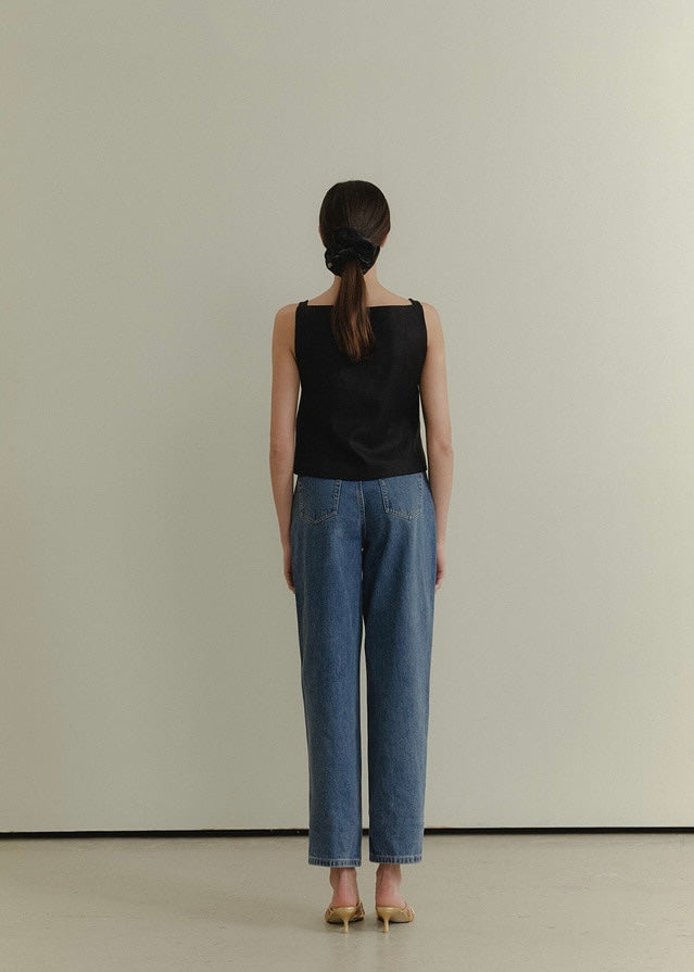 ELBORN | Fatima Ball Denim Pants (Deep Blue)