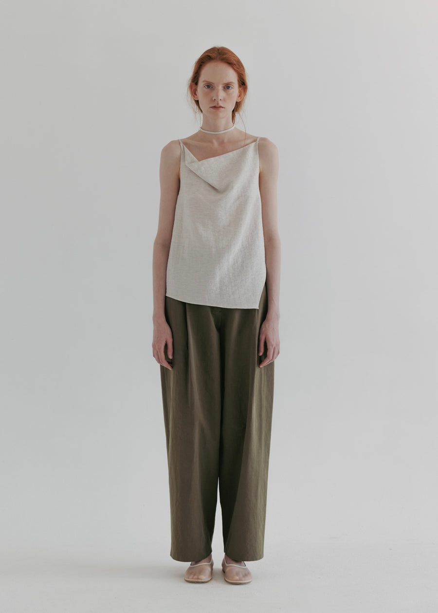 MOIA | Wide Cl Pants (Khaki)