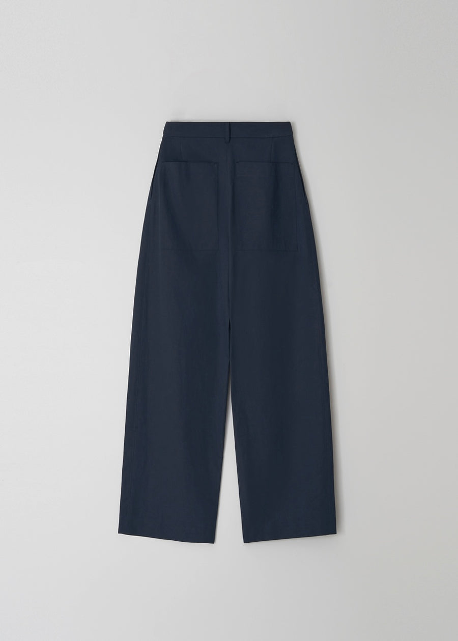 MOIA | Wide Cl Pants (Navy)