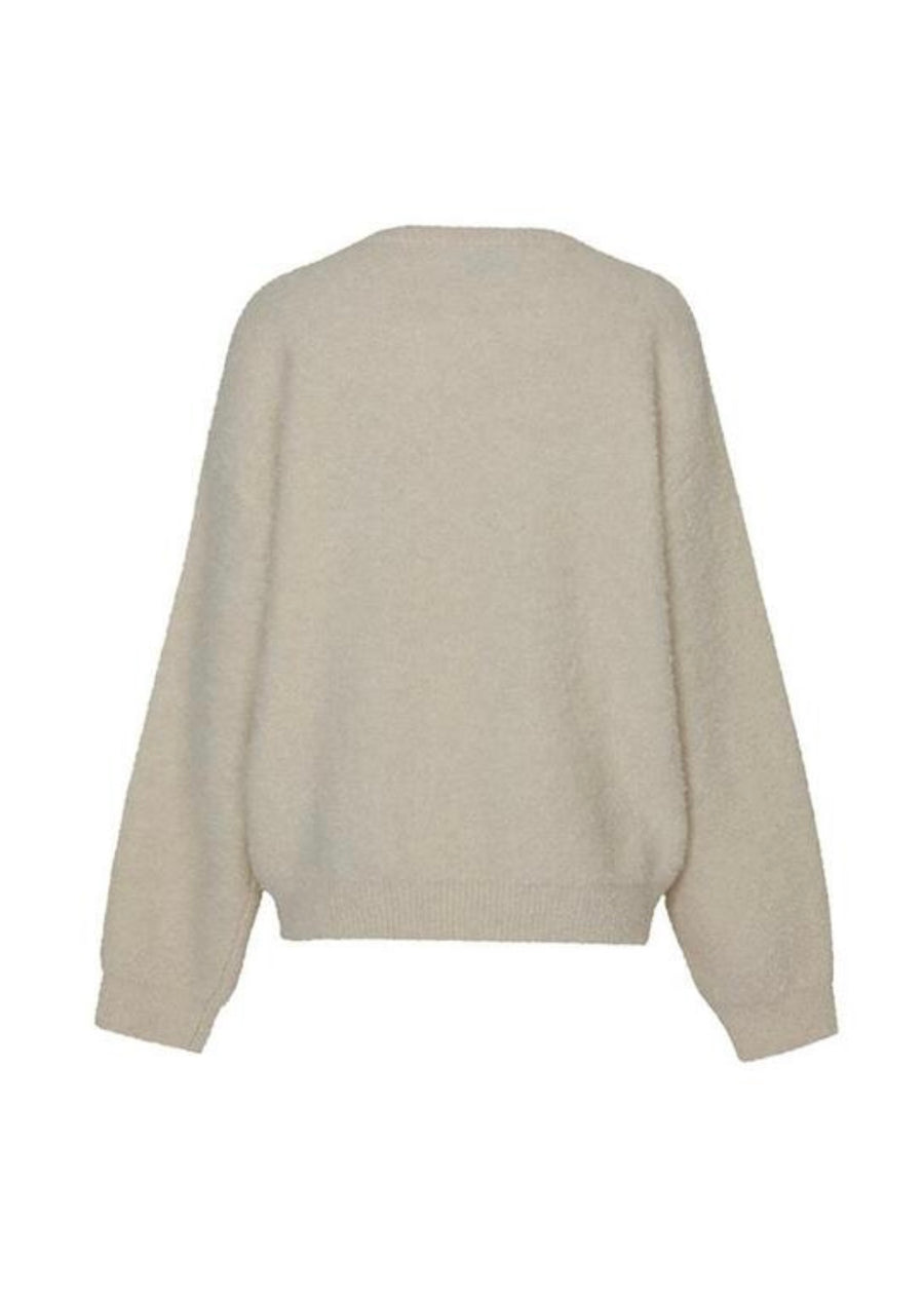 LEHA |  Allen Boucle Sweater (Ivory)