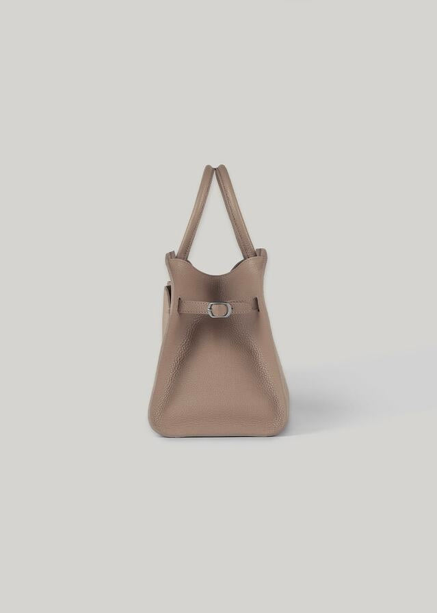 ELBORN | [LIMITED] Momet Leather Tote Bag (Etoupe)