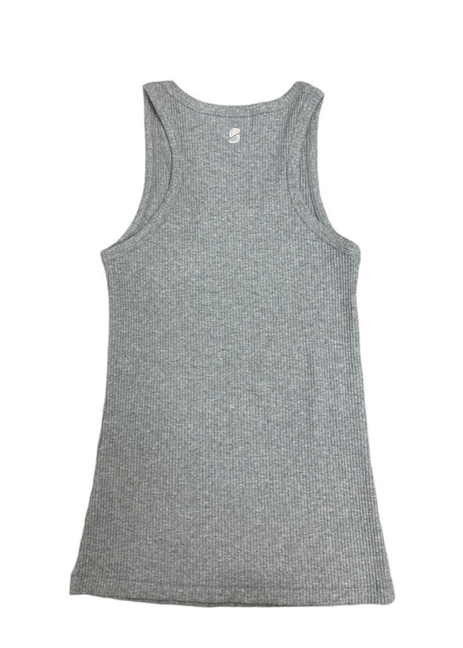 SAAI | Back Logo Sleeveless Tee (Grey)