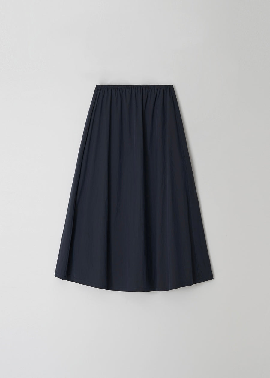 MOIA | String Double Skirt (Navy)