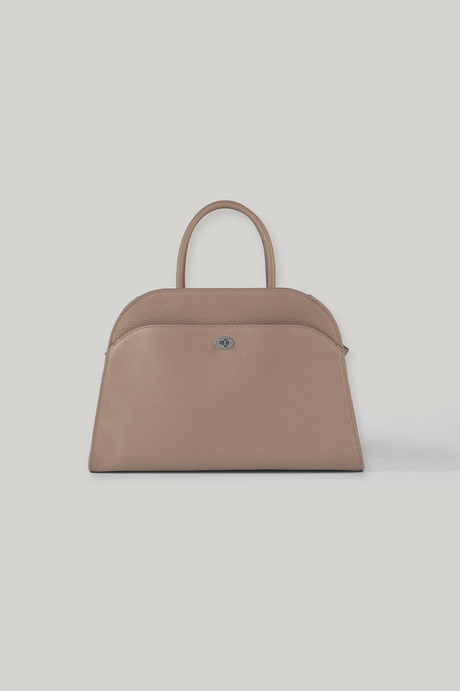 ELBORN | [LIMITED] Momet Leather Tote Bag (Etoupe)