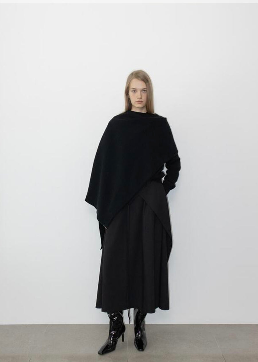 LEHA | Archer Wool Cashmere Cape (3 Colors)