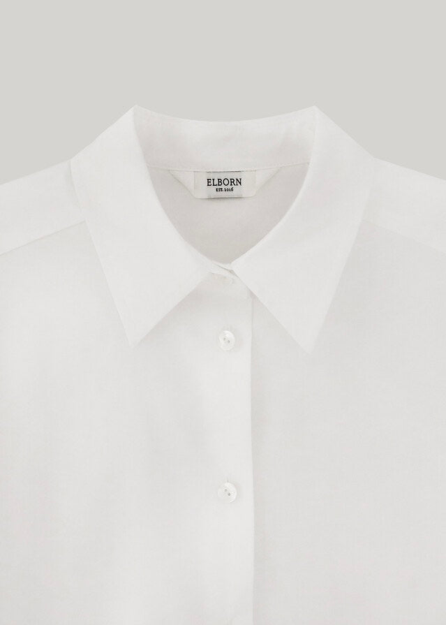 ELBORN | Bonnie Cut-out Shirt (Soft White)