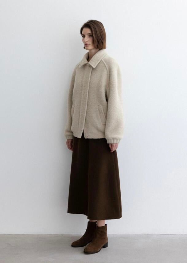 MOIA | Alpaca coat (Oat)