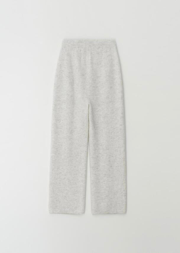 MOIA | Knit pocket pants (Melange gray)