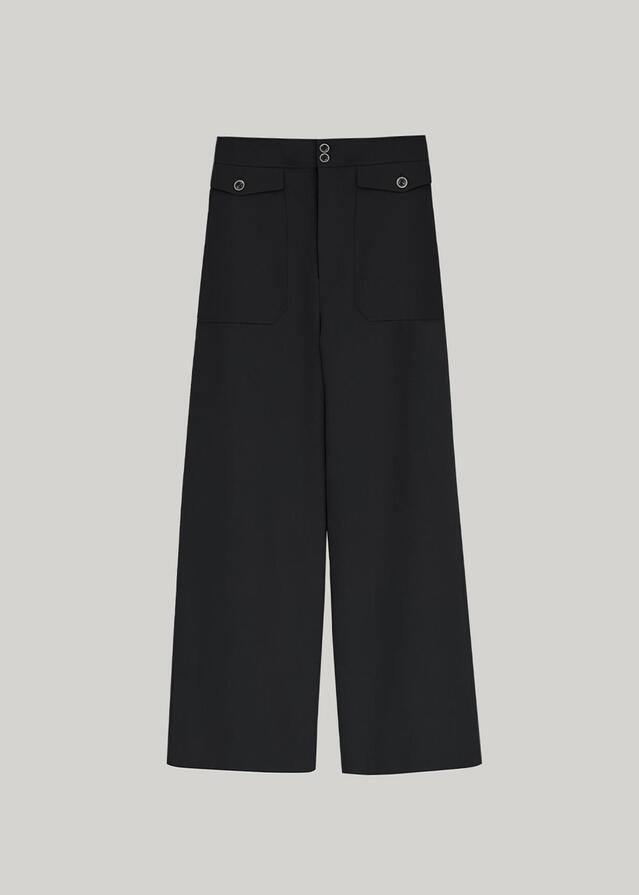 ELBORN | Sonia Button Pants (Black)