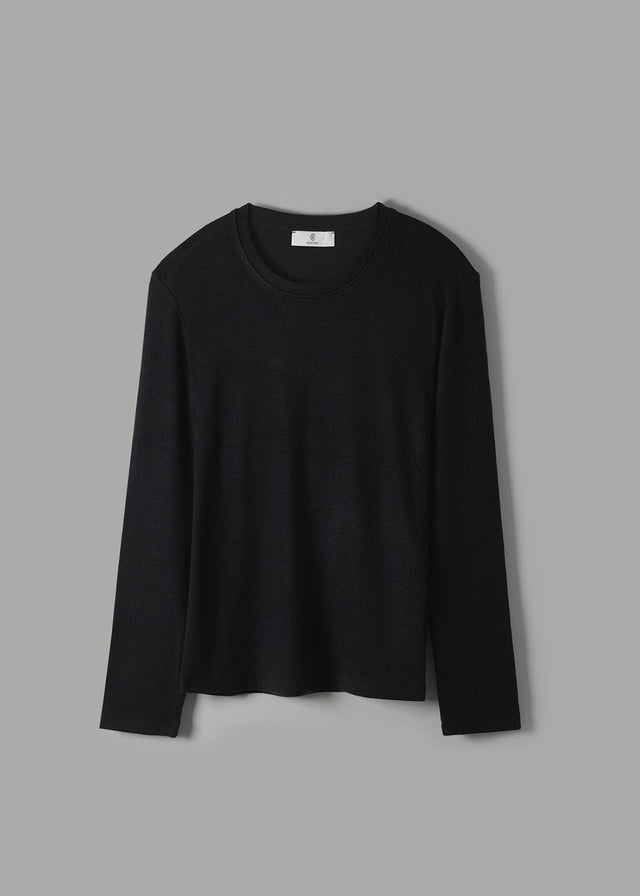 ELBORN | Wool Blended Jersey Top (3 Colors)