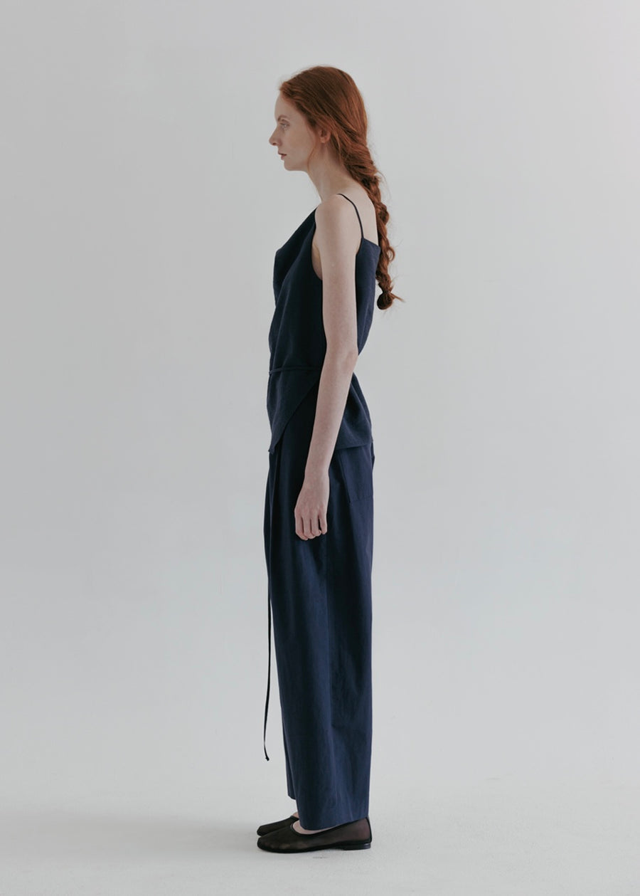 MOIA | Wide Cl Pants (Navy)