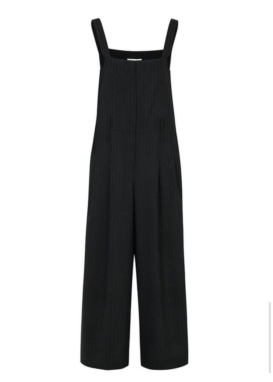 LEHA | Damien  Wool  Jumpsuit (Black)