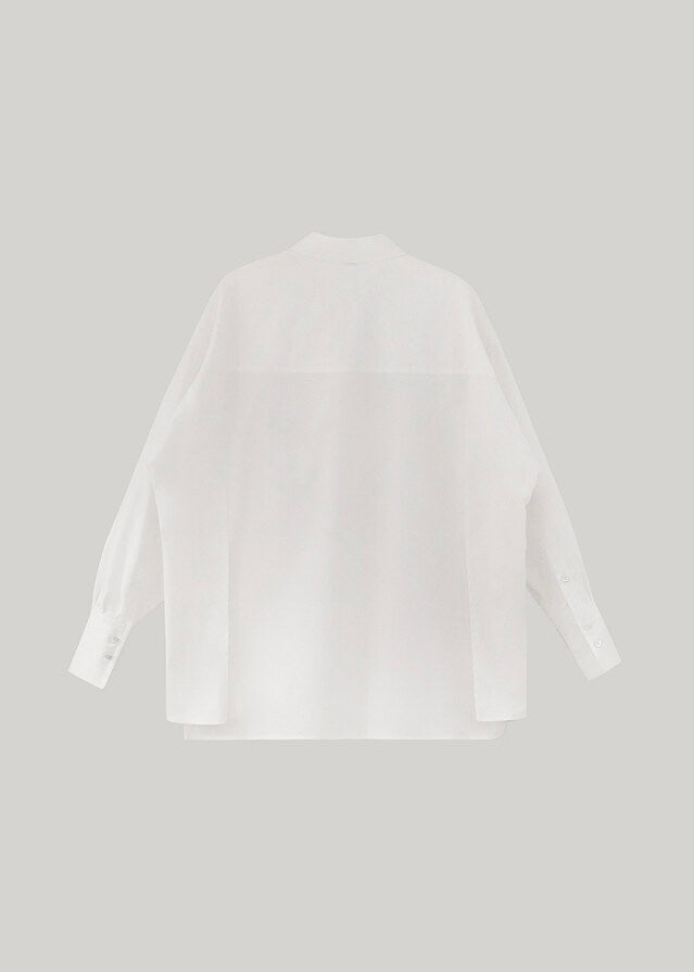 ELBORN | Bonnie Cut-out Shirt (Soft White)