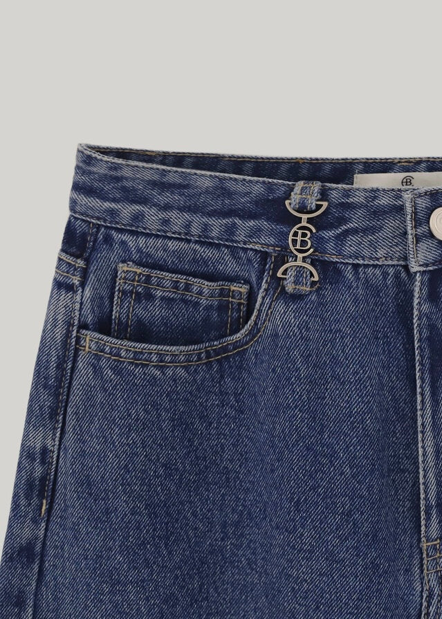 ELBORN | Fatima Ball Denim Pants (Deep Blue)