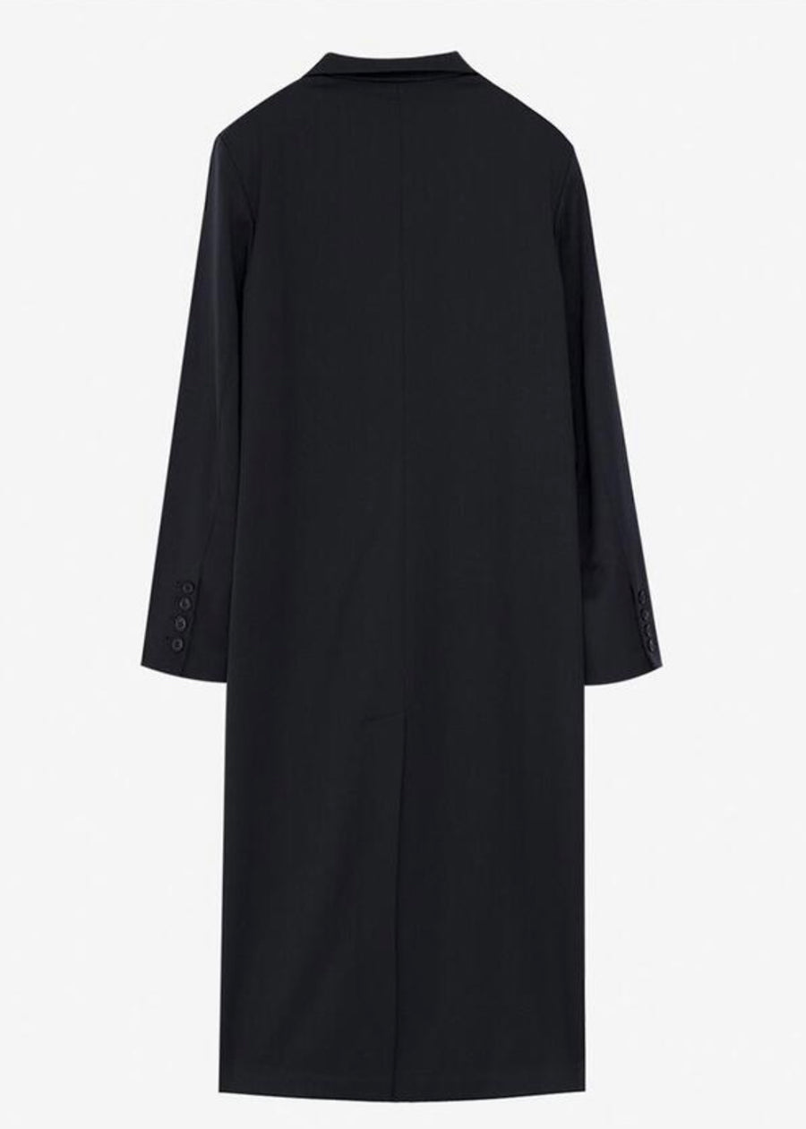 LEHA | Margot Wool Maxi Coat (Black)